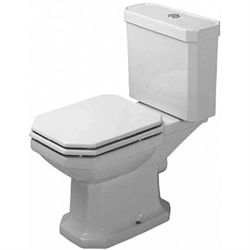 Duravit Serie 1930 Toilet i hvid med P-lås - Vælg variant